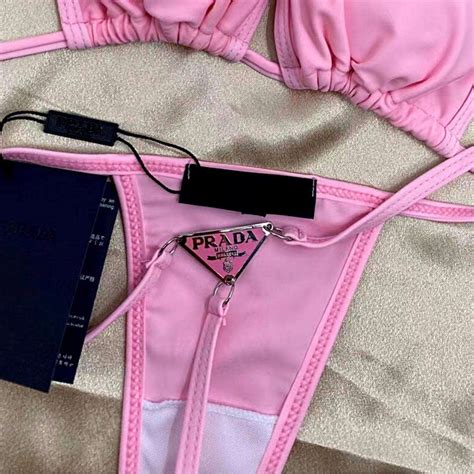 prada bikini damen|Prada bikini for women.